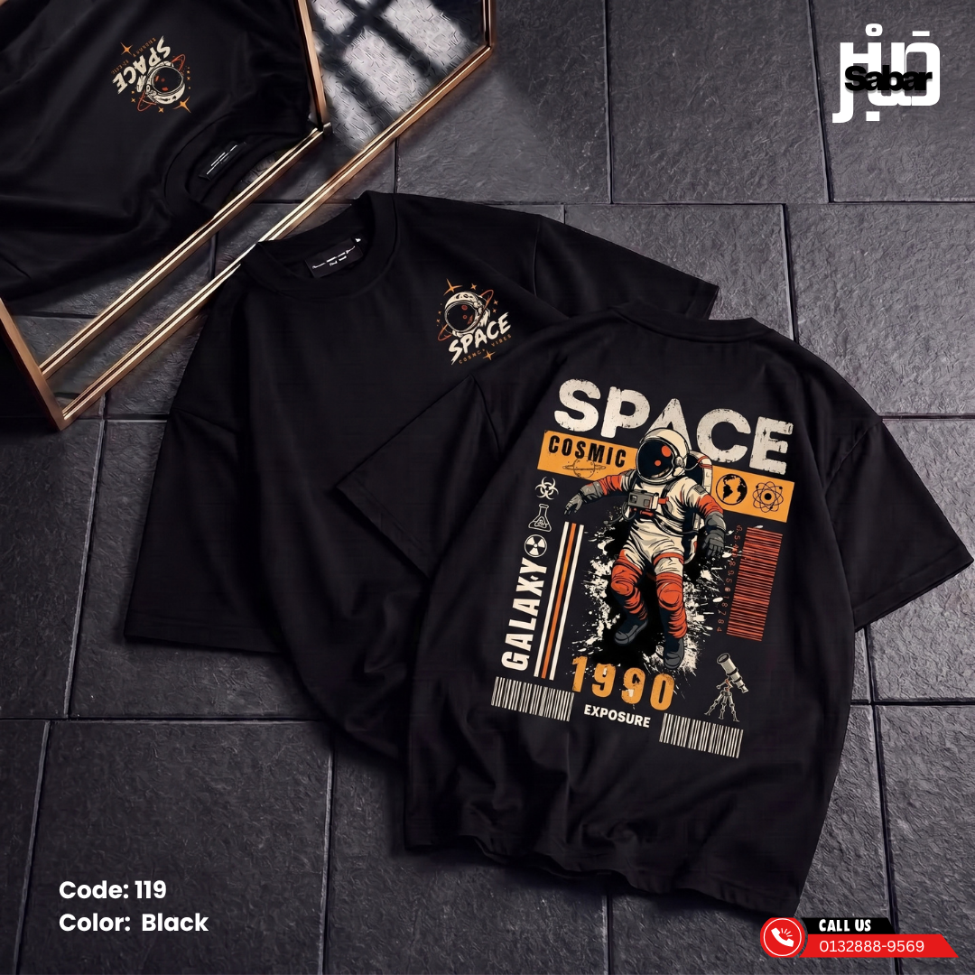 Space Cosmic Oversized T-Shirt