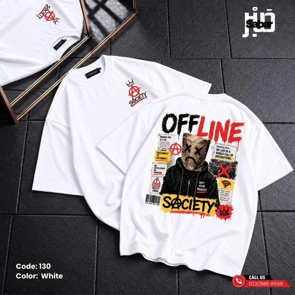 Offline Society Oversized T-Shirt
